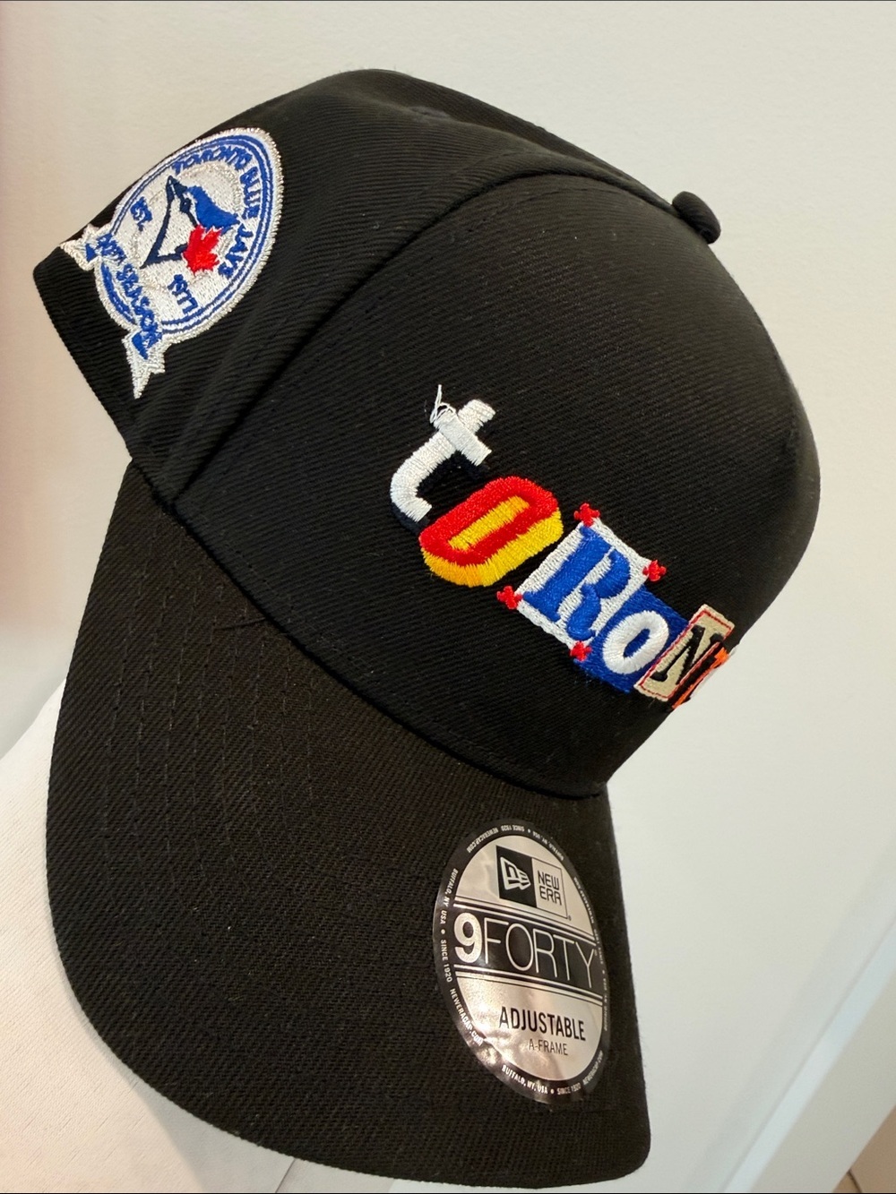 ✨Host pick✨New Era Black Toronto Blue Jays Embroidered Logo Cap